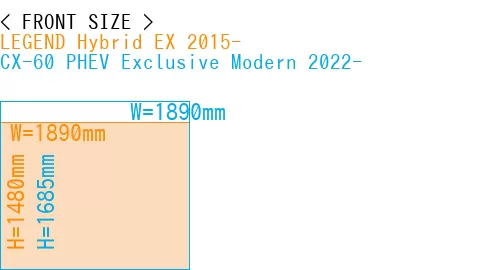 #LEGEND Hybrid EX 2015- + CX-60 PHEV Exclusive Modern 2022-